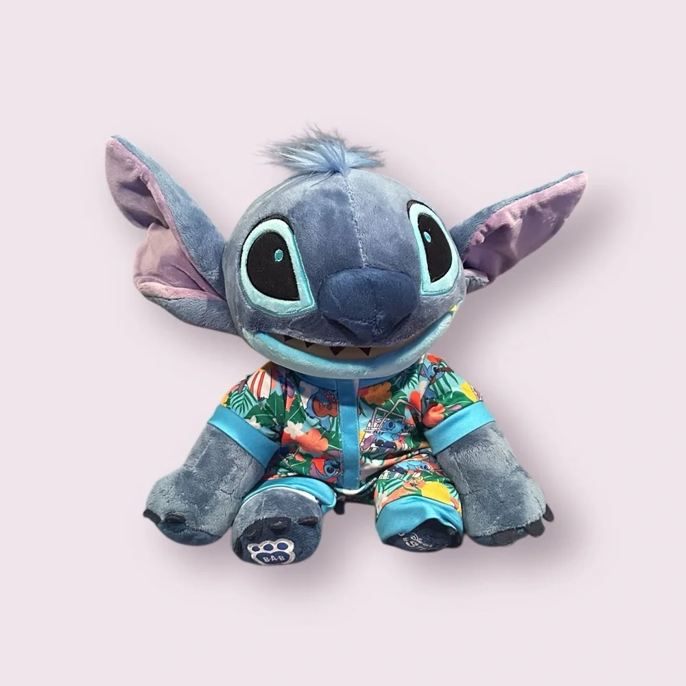 Build A Bear Lilo And Stitch Plush Stuffef Animal With Tropical Outfit - Picture 1 of 8